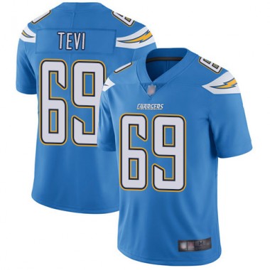 Los Angeles Chargers NFL Football Sam Tevi Electric Blue Jersey Youth Limited 69 Alternate Vapor Untouchable